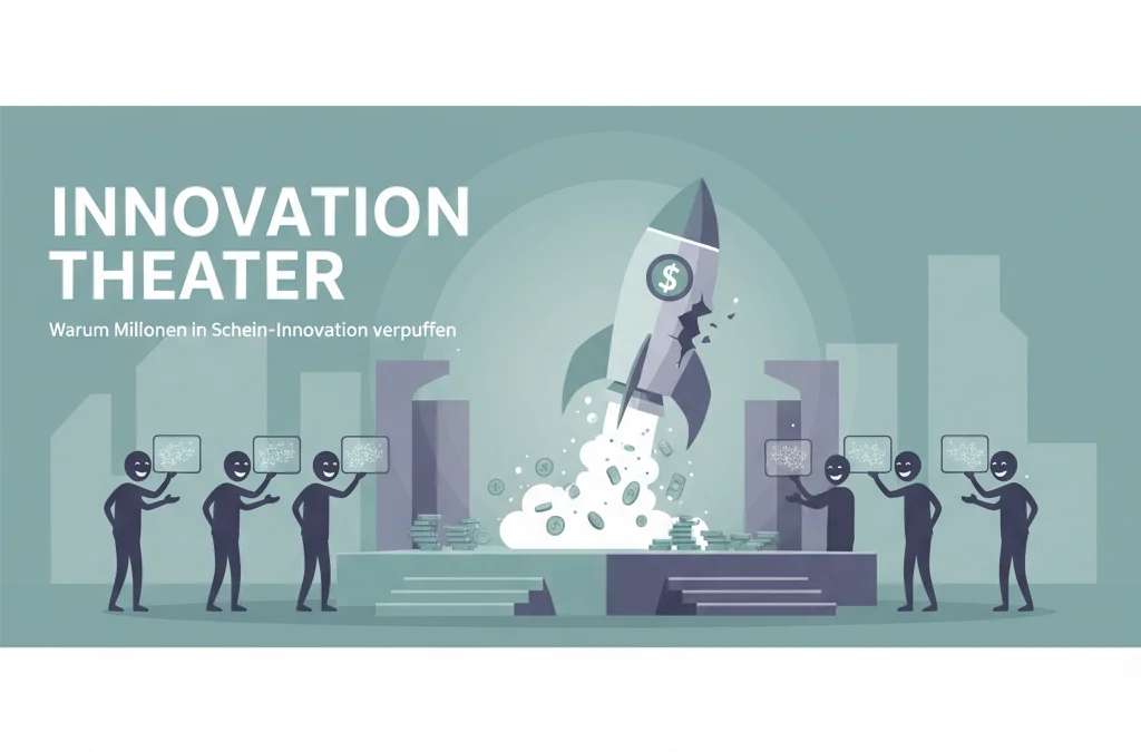 Innovation Theater: Warum Millionen in Schein-Innovation verpuffen